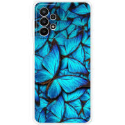 Чехол BoxFace Samsung Galaxy A23 (A235) лазурные бабочки