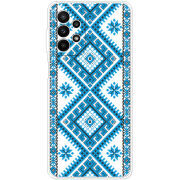 Чехол BoxFace Samsung Galaxy A23 (A235) Блакитний Орнамент