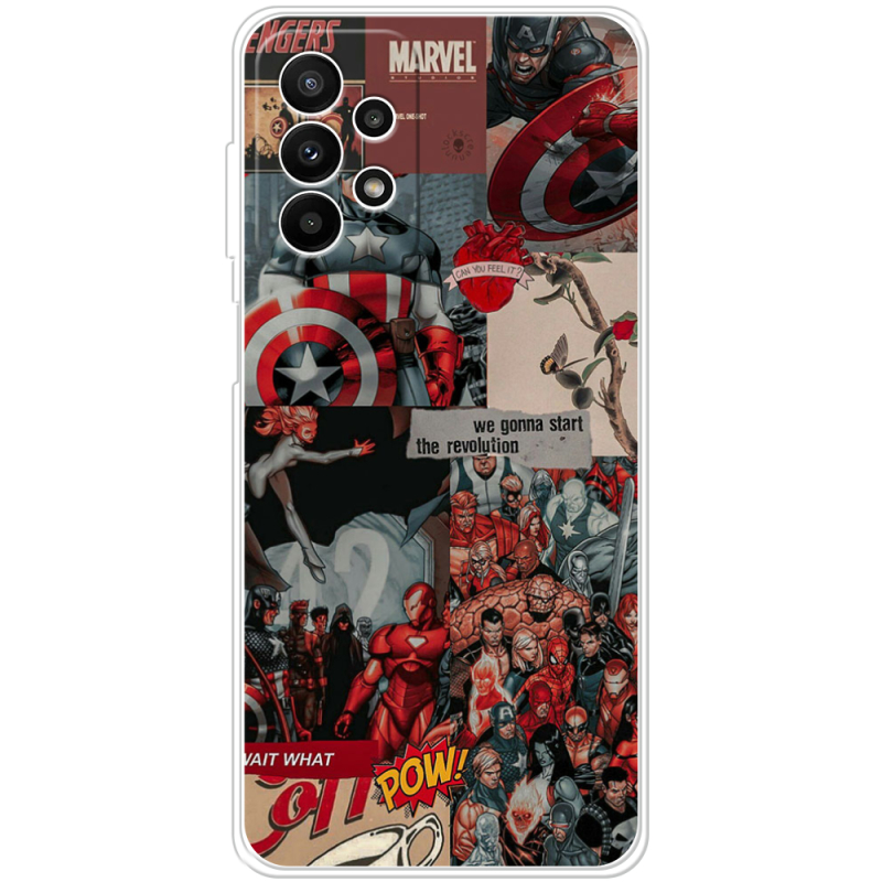 Чехол BoxFace Samsung Galaxy A23 (A235) Marvel Avengers