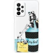 Прозрачный чехол BoxFace Samsung Galaxy A23 (A235) City Girl