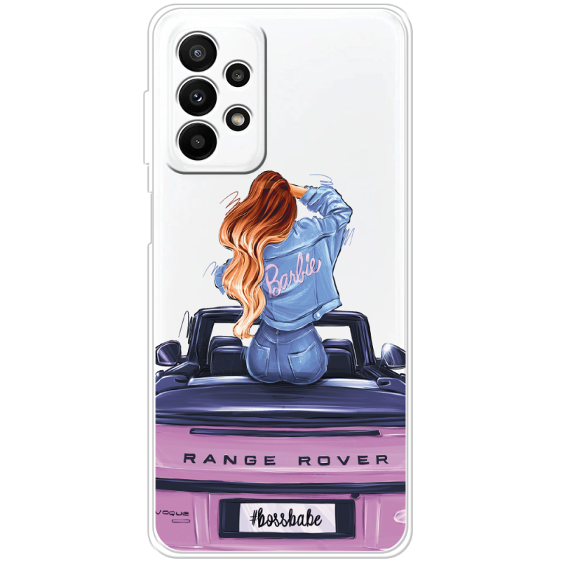 Прозрачный чехол BoxFace Samsung Galaxy A23 (A235) Boss Babe
