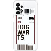 Прозрачный чехол BoxFace Samsung Galaxy A23 (A235) Ticket Hogwarts