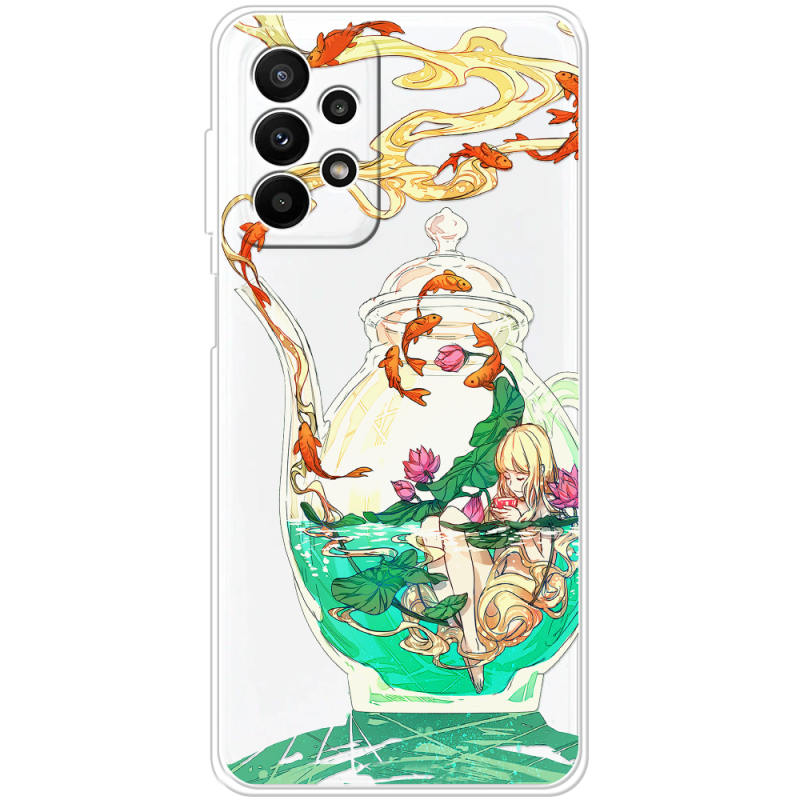 Прозрачный чехол BoxFace Samsung Galaxy A23 (A235) Kettle