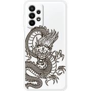 Прозрачный чехол BoxFace Samsung Galaxy A23 (A235) Chinese Dragon