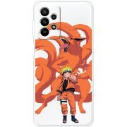 Прозрачный чехол BoxFace Samsung Galaxy A23 (A235) Naruto and Kurama