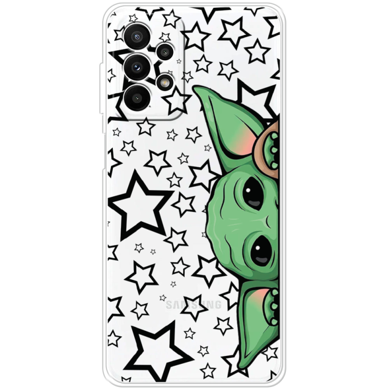 Прозрачный чехол BoxFace Samsung Galaxy A23 (A235) Baby Yoda