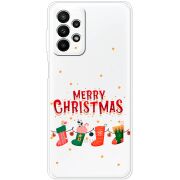 Прозрачный чехол BoxFace Samsung Galaxy A23 (A235) Merry Christmas