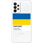 Прозрачный чехол BoxFace Samsung Galaxy A23 (A235) Pantone вільний синій
