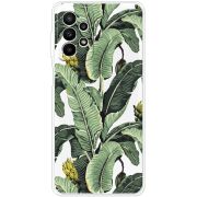 Прозрачный чехол BoxFace Samsung Galaxy A23 (A235) Banana Leaves