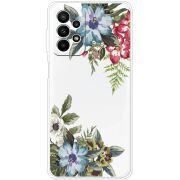 Прозрачный чехол BoxFace Samsung Galaxy A23 (A235) Floral