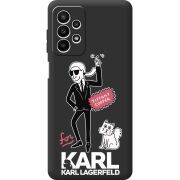 Черный чехол BoxFace Samsung Galaxy A23 (A235) For Karl