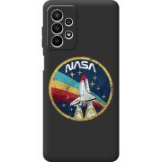 Черный чехол BoxFace Samsung Galaxy A23 (A235) NASA