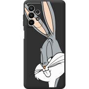 Черный чехол BoxFace Samsung Galaxy A23 (A235) Lucky Rabbit
