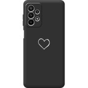 Черный чехол BoxFace Samsung Galaxy A23 (A235) My Heart