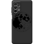 Черный чехол BoxFace Samsung Galaxy A23 (A235) Planet