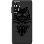 Черный чехол BoxFace Samsung Galaxy A23 (A235) Owl
