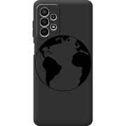 Черный чехол BoxFace Samsung Galaxy A23 (A235) Earth