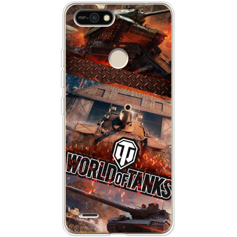 Чехол BoxFace Tecno POP 2F World Of Tanks