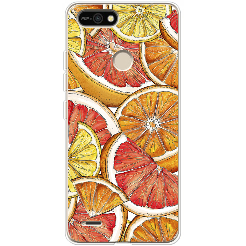 Чехол BoxFace Tecno POP 2F Citrus Pattern