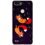 Чехол BoxFace Tecno POP 2F Fox-Astronauts