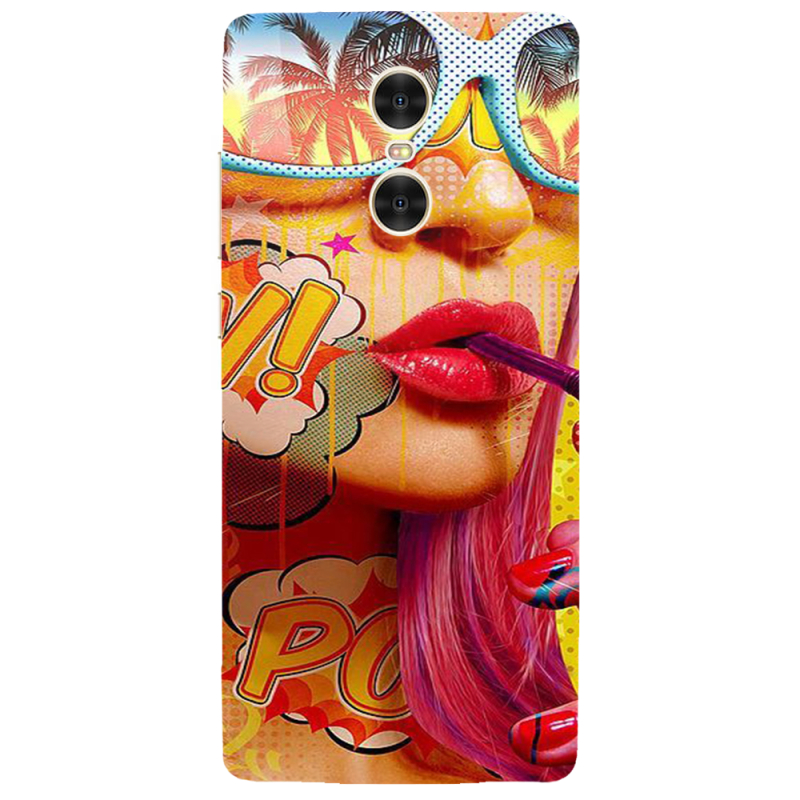 Чехол Uprint Xiaomi Redmi Pro Yellow Girl Pop Art
