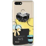 Прозрачный чехол BoxFace Tecno POP 2F Fashion Pug