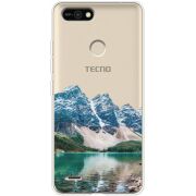 Прозрачный чехол BoxFace Tecno POP 2F Blue Mountain