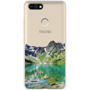 Прозрачный чехол BoxFace Tecno POP 2F Green Mountain