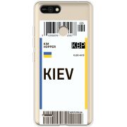 Прозрачный чехол BoxFace Tecno POP 2F Ticket Kiev