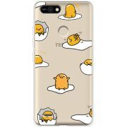 Прозрачный чехол BoxFace Tecno POP 2F Gudetama