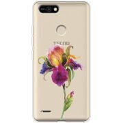 Прозрачный чехол BoxFace Tecno POP 2F Iris