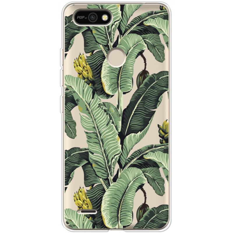 Прозрачный чехол BoxFace Tecno POP 2F Banana Leaves