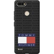 Черный чехол BoxFace Tecno POP 2F Tommy Print