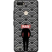 Черный чехол BoxFace Tecno POP 2F Man Pattern