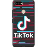 Черный чехол BoxFace Tecno POP 2F Tik Tok