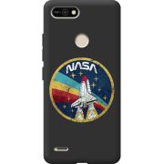 Черный чехол BoxFace Tecno POP 2F NASA