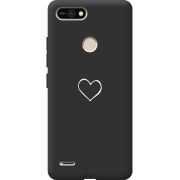 Черный чехол BoxFace Tecno POP 2F My Heart