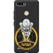 Черный чехол BoxFace Tecno POP 2F NASA Spaceship