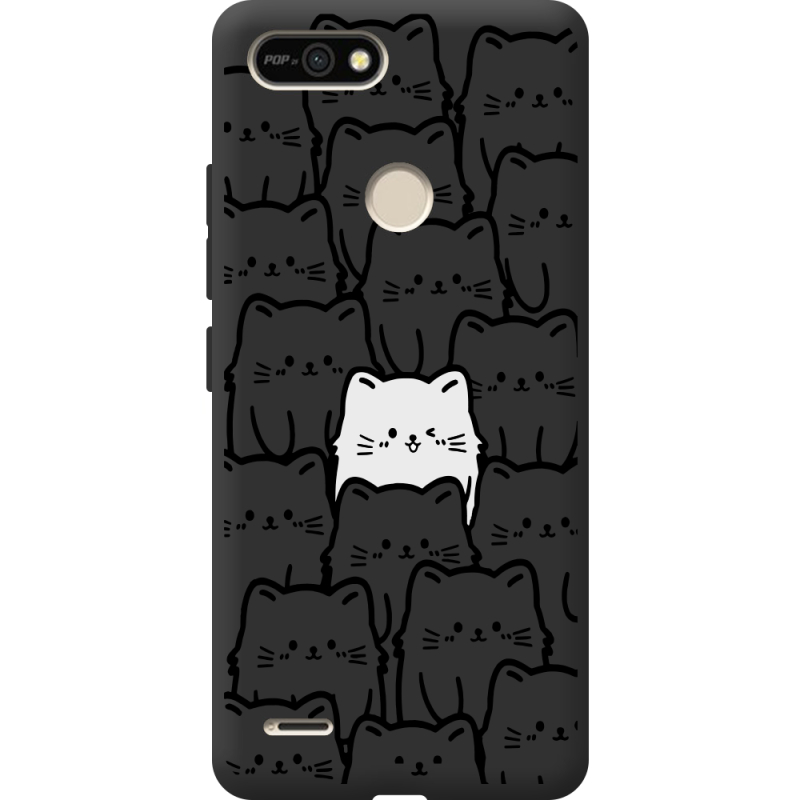 Черный чехол BoxFace Tecno POP 2F 