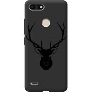 Черный чехол BoxFace Tecno POP 2F Deer