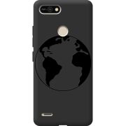 Черный чехол BoxFace Tecno POP 2F Earth