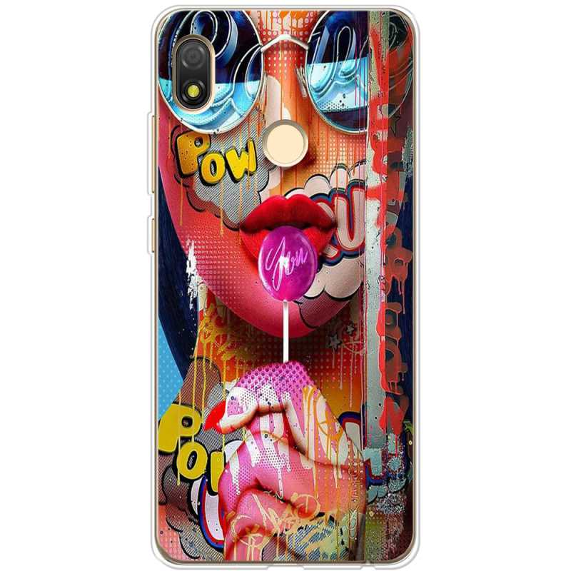 Чехол BoxFace Tecno POP 3 Colorful Girl