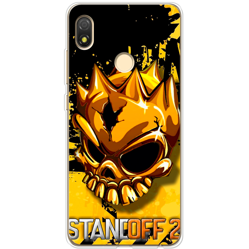 Чехол BoxFace Tecno POP 3 StandOff 2 gold