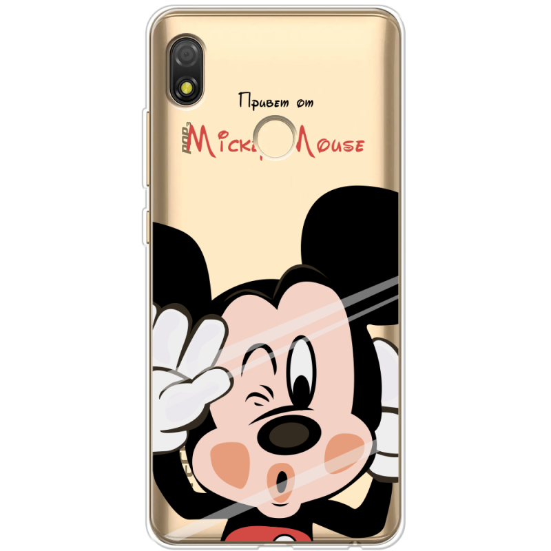 Прозрачный чехол BoxFace Tecno POP 3 Mister M