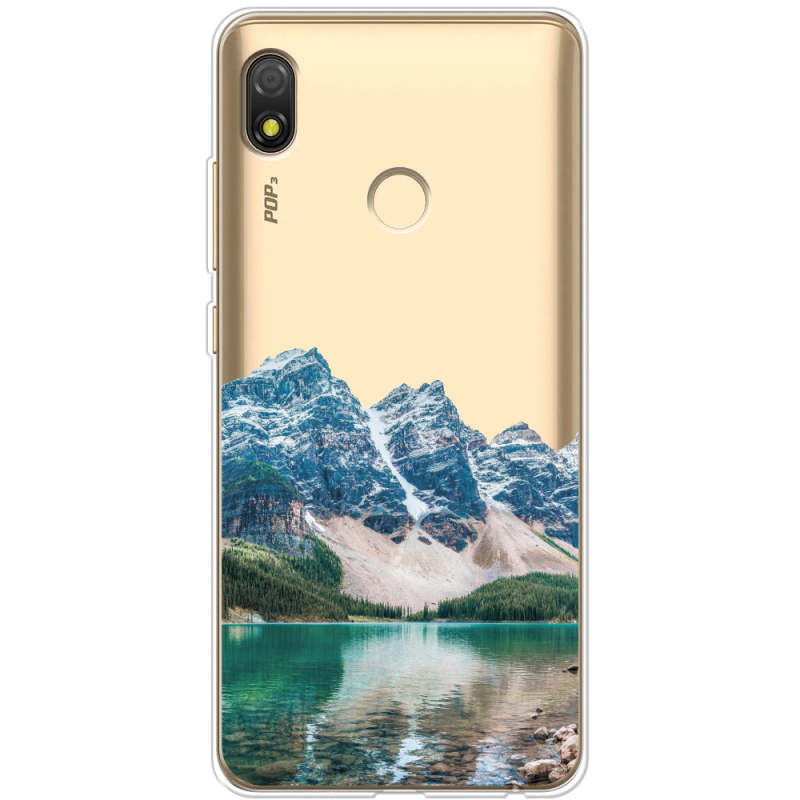 Прозрачный чехол BoxFace Tecno POP 3 Blue Mountain