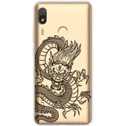 Прозрачный чехол BoxFace Tecno POP 3 Chinese Dragon