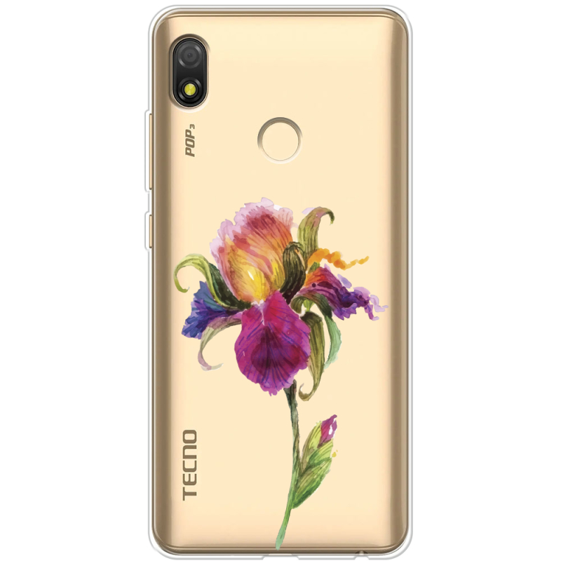 Прозрачный чехол BoxFace Tecno POP 3 Iris