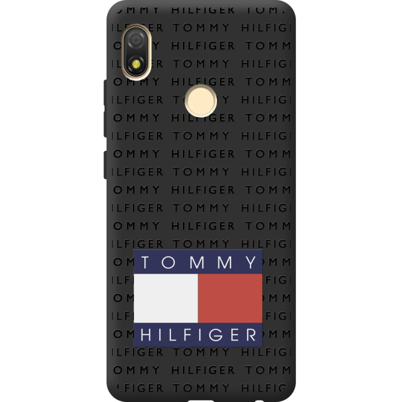 Черный чехол BoxFace Tecno POP 3 Tommy Print