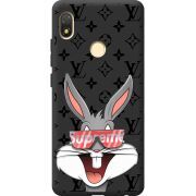 Черный чехол BoxFace Tecno POP 3 looney bunny