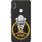 Черный чехол BoxFace Tecno POP 3 NASA Spaceship